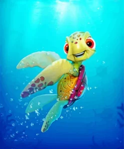 Squirt Finding Nemo Diamond Painting