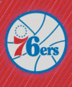 The 76ers Logo Diamond Painting
