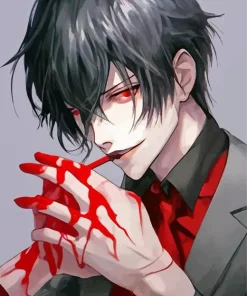 Vampire Boy Diamond Painting