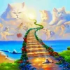 All Cats Go To Heaven Diamond Painting