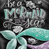 Be A Mermaid In A Sea Of Fish Diamond Painting