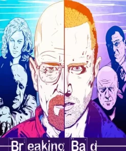 Breaking Bad Art Diamond Painting