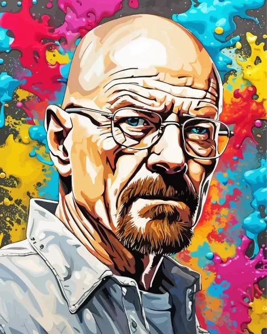 Breaking Bad Walter White art Diamond Dotz Breaking Bad Walter White Art Diamond Painting