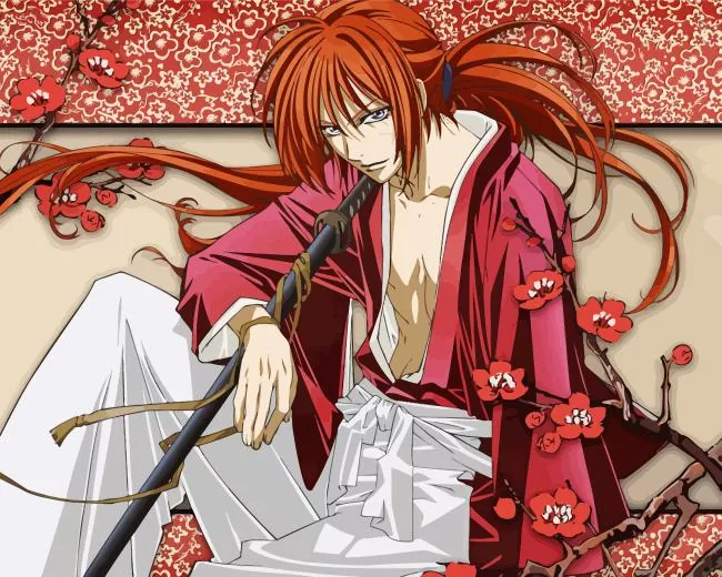 Kenshin Himura Anime Diamond Dotz Kenshin Himura Anime Diamond Painting