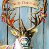 Merry Christmas Reindeer Diamond Painting
