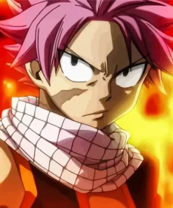 Natsu Dragneel Art Diamond Painting