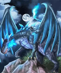 Realisctic Mega Charizard Diamond Painting
