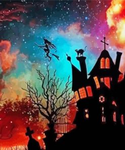 Wicked Mystical Sunset Diamond Painting