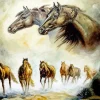Abstract Horses Diamond Painting