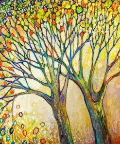 Abstract Tree Diamond Painting