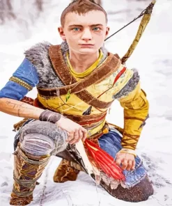 Atreus God Of War Diamond Painting