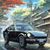 Black Nissan Z Diamond Painting