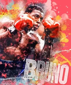 Boxer Frank Bruno Art Diamond Painting