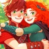 Brave Merida Boyfriend Diamond Painting