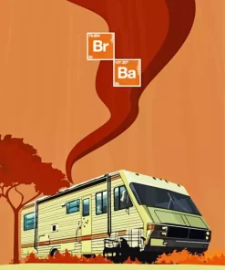 Breaking Bad Rv Art Diamond Painting