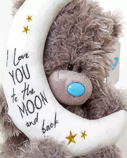 cute teddy bear Diamond Paints Cute Teddy Bear Diamond Painting