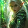 Female Elven Warrior Art Diamond Painting