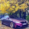Flat Purple Car Art Diamond Painting