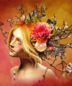 Floral Fairy Diamond Painting