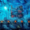 Halloween Castle Diamond Painting