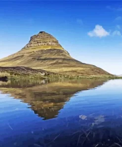Iceland Kirkjufell Mountain Diamond Painting