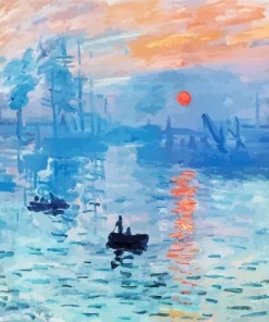Impression Sunrise Claude Monet Diamond Painting