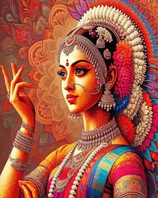 indian folk art Diamond Paints Indian Folk Art Diamond Painting