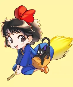 Kiki And Jiji Diamond Painting