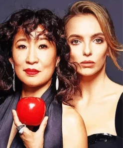 Killing Eve Characters Diamond Painting