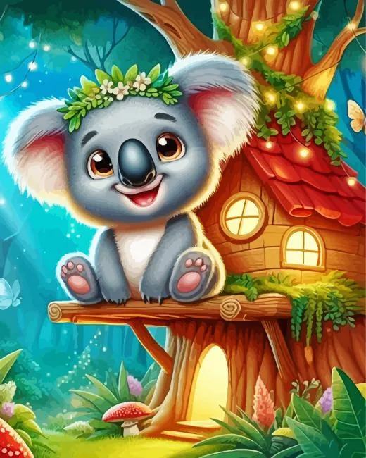 koala art Diamond Dotz Koala Art Diamond Painting