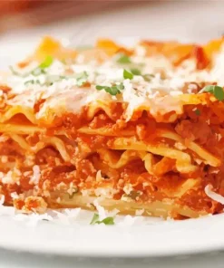 Lasagna Toss Diamond Painting