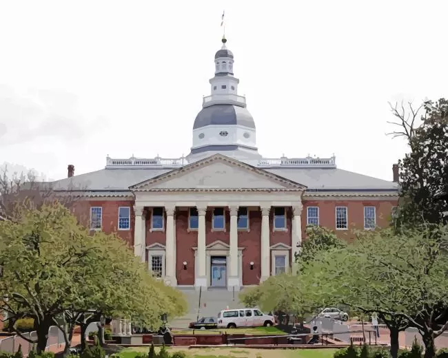 lawyers mall annapolis Diamond By Numbers Lawyers Mall Annapolis Diamond Painting