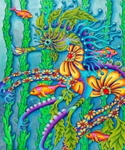 Leafy Sea Dragon Diamond Painting