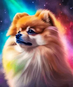 Pomeranian Pet Diamond Painting