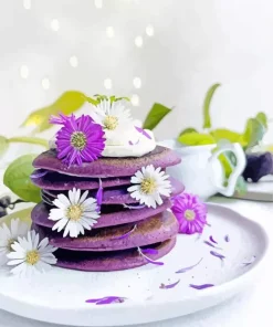 Purple Pancakes Diamond Painting
