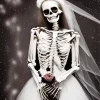 Skull Bride Diamond Painting