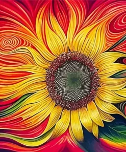 Sunflower Art Diamond Painting