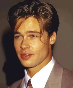 Young Brad Pitt Diamond Painting