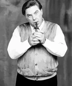 Black And White Bruce Mcgill Diamond Painting