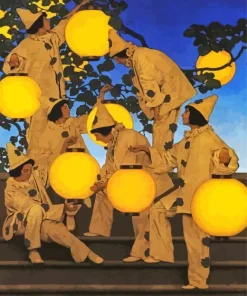 The Lantern Bearers Diamond Painting