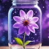 Aesthetic Flower In Jar Art Diamond Painting