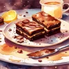Chocolate Cake Diamond Painting