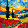 Flowers Vincent Van Gogh Art Diamond Painting