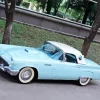 Ford Thunderbird Light Blue Art Diamond Painting