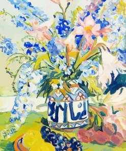 Irma Stern Flowers Vase Diamond Painting