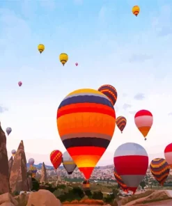 Istanbul Balloons Diamond Painting