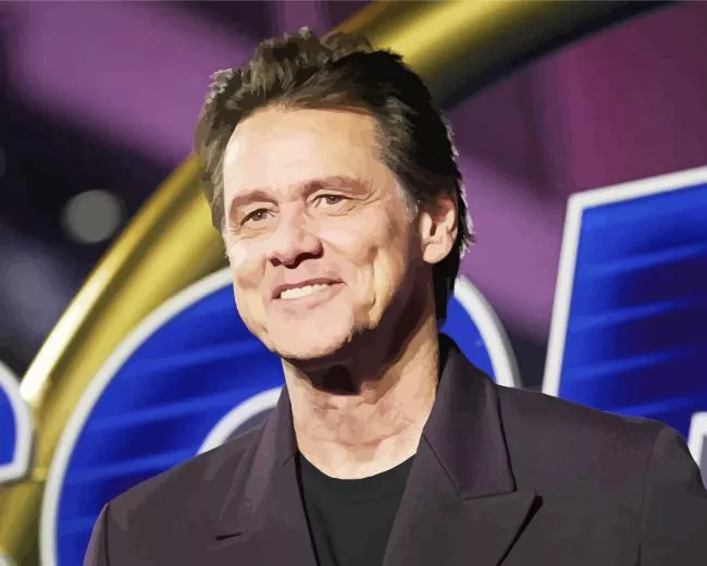jim carrey Diamond By Numbers Jim Carrey Diamond Painting