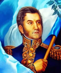 Jose De San Martin Diamond Painting