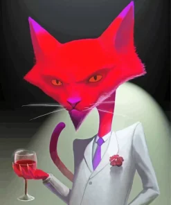 Katz Courage The Cowardly Dog Diamond Painting