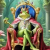 King Frog Diamond Painting